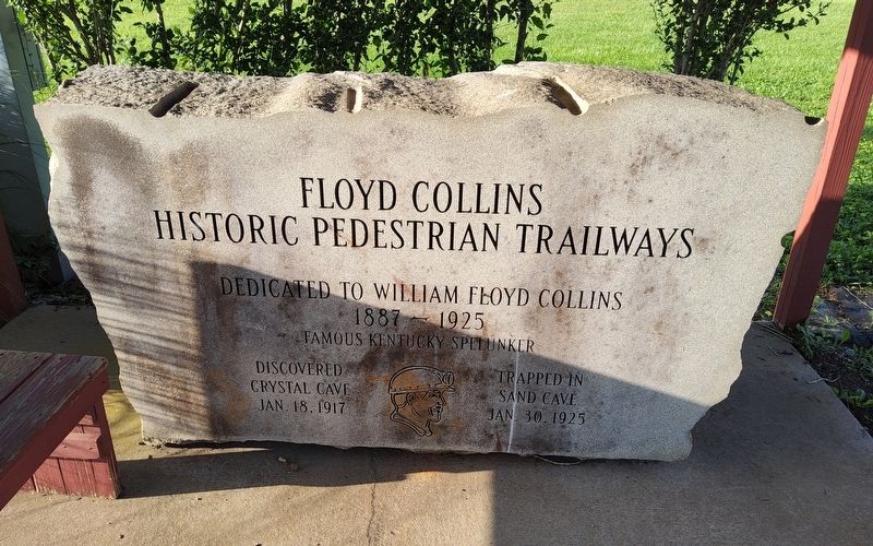 Floyd Collins Marker. Click for full size. Floyd Collins Marker image. Click for full size.