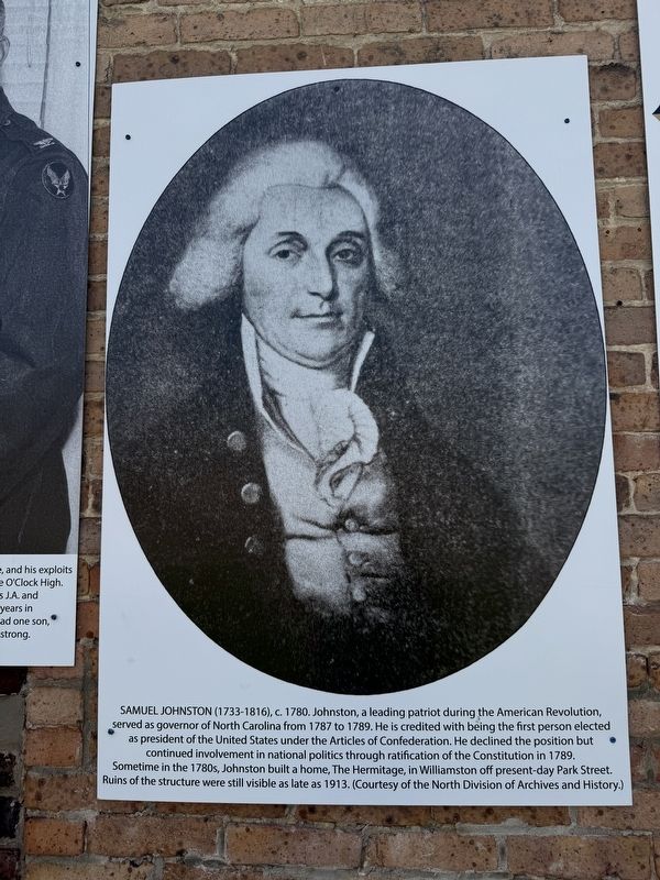 Samuel Johnston (1733-1816) Marker image. Click for full size.