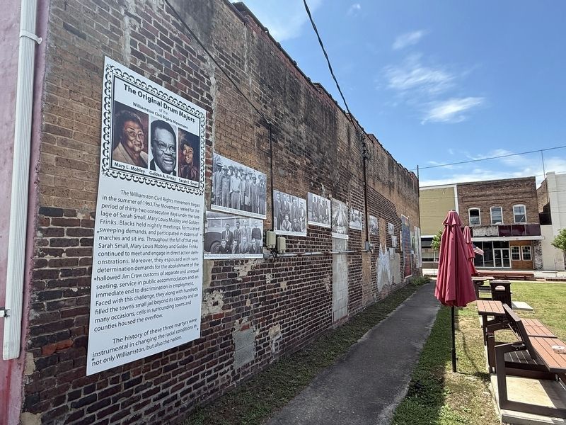 Williamston Prisoner-of-War Camp Marker. Click for full size. Williamston Prisoner-of-War Camp Marker image. Click for full size.