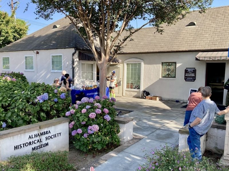 Alhambra Historical Society Museum. Click for full size. Alhambra Historical Society Museum image. Click for full size.