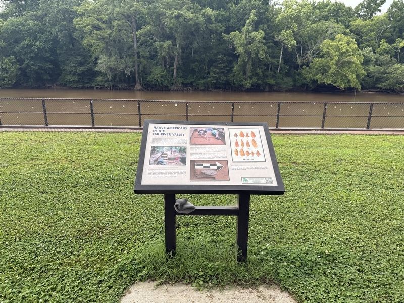 Native Americans in the Tar River Valley Marker image. Click for full size.