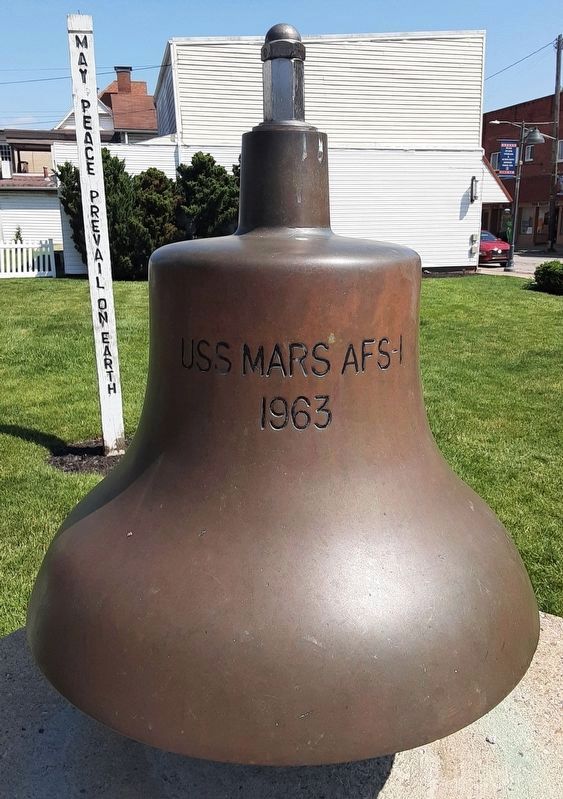 USS Mars AFS-1 Ship's Bell. Click for full size. USS Mars AFS-1 Ship's Bell image. Click for full size.