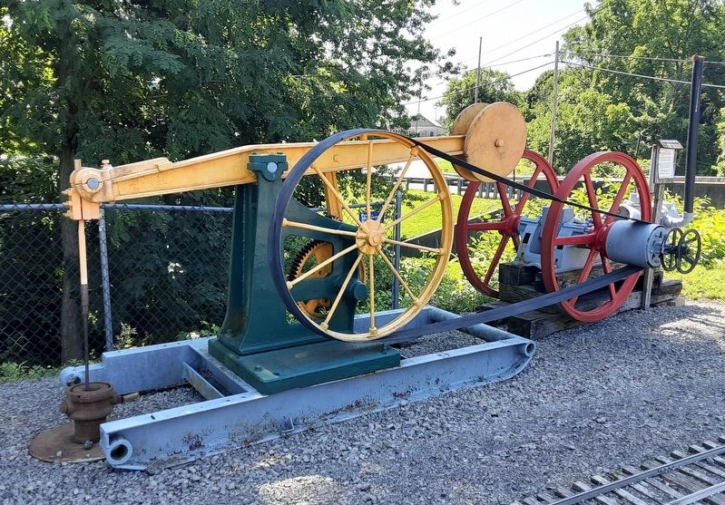 The "BALL" Oilfield Engine, Pumping Jack and Marker. Click for full size. The "BALL" Oilfield Engine, Pumping Jack and Marker image. Click for full size.