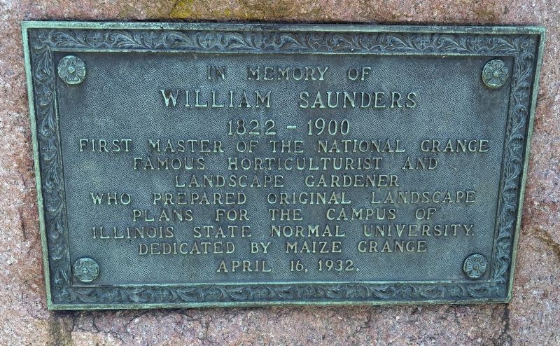 William Saunders Marker. Click for full size. William Saunders Marker image. Click for full size.
