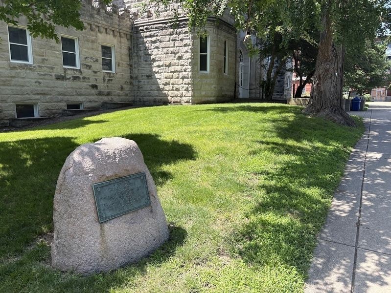 William Saunders Marker. Click for full size. William Saunders Marker image. Click for full size.