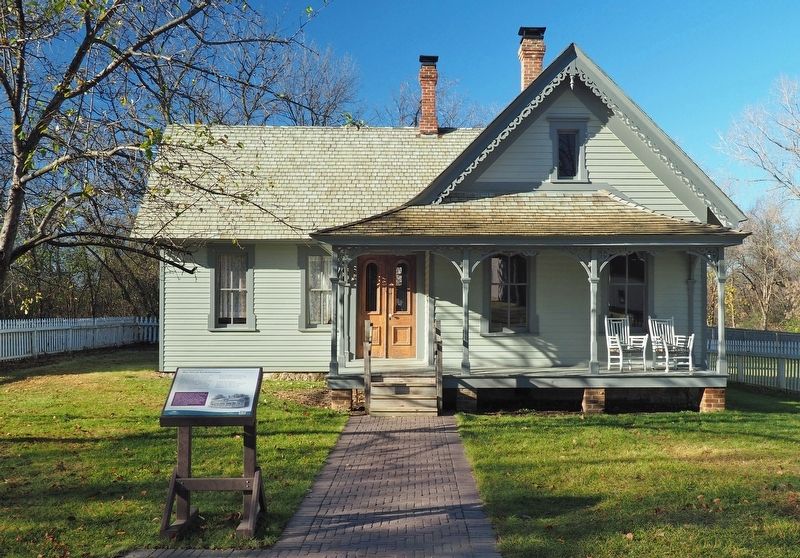The Art of Architecture Marker and the Atwater House at The Landing. Click for full size. The Art of Architecture Marker and the Atwater House at The Landing image. Click for full size.