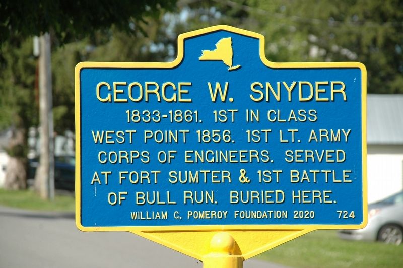 George W. Snyder Marker. Click for full size. George W. Snyder Marker image. Click for full size.