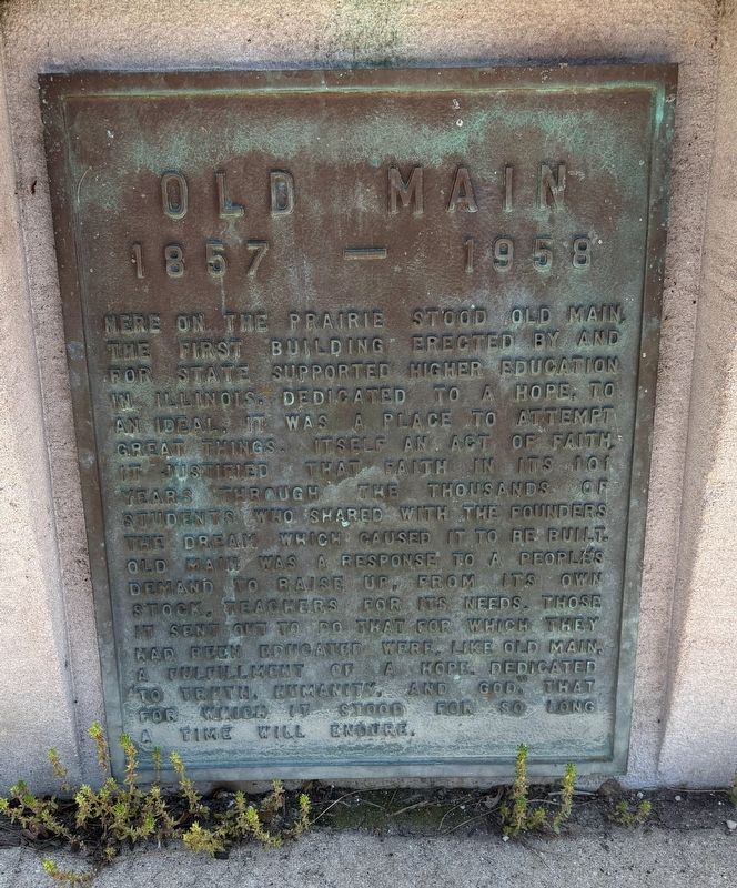 Old Main Marker. Click for full size. Old Main Marker image. Click for full size.