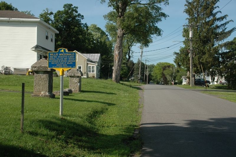 Willis MacDonald Marker image. Click for full size.