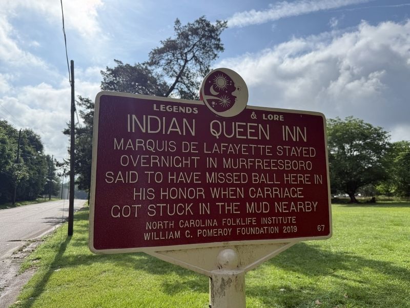 Indian Queen Inn Marker. Click for full size. Indian Queen Inn Marker image. Click for full size.