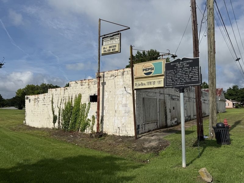Ruffin Brothers Grocery Marker. Click for full size. Ruffin Brothers Grocery Marker image. Click for full size.