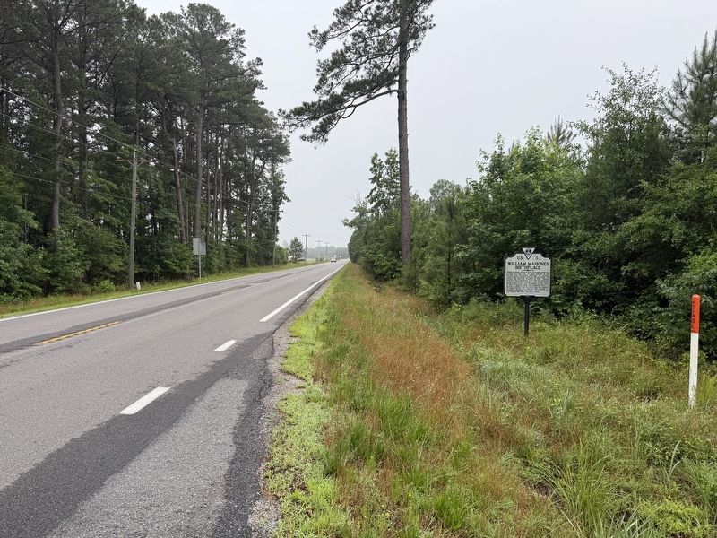 William Mahone's Birthplace Marker. Click for full size. William Mahone's Birthplace Marker image. Click for full size.