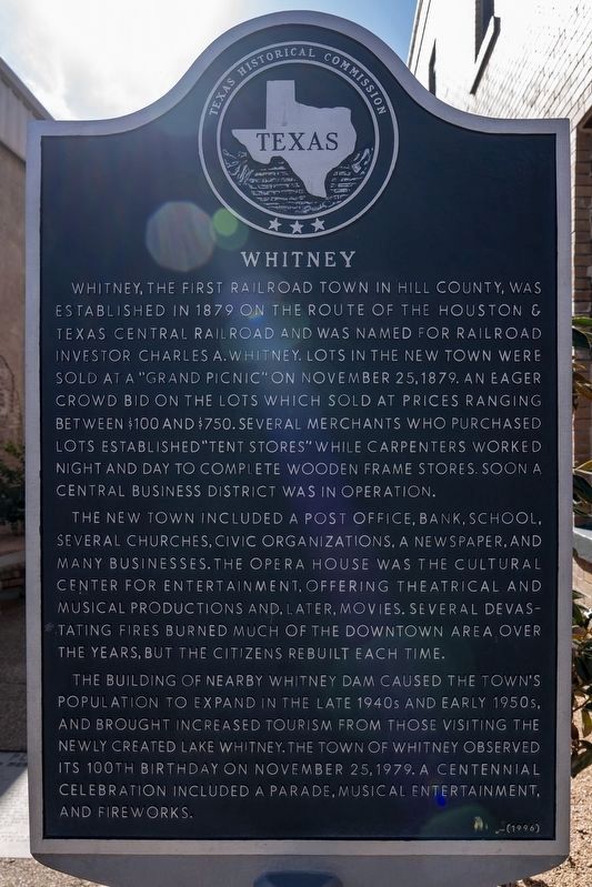 Whitney Marker image. Click for full size.