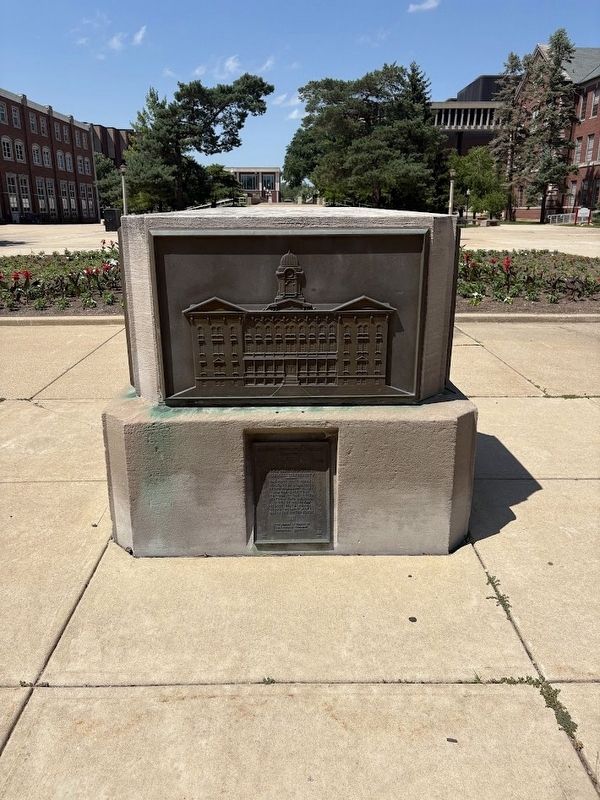The Illinois State Normal University Marker. Click for full size. The Illinois State Normal University Marker image. Click for full size.