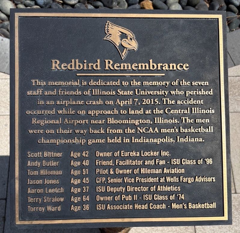 Redbird Remembrance Marker. Click for full size. Redbird Remembrance Marker image. Click for full size.