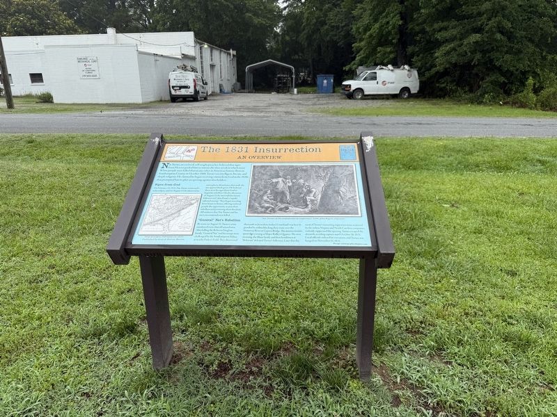 The 1831 Insurrection Marker. Click for full size. The 1831 Insurrection Marker image. Click for full size.