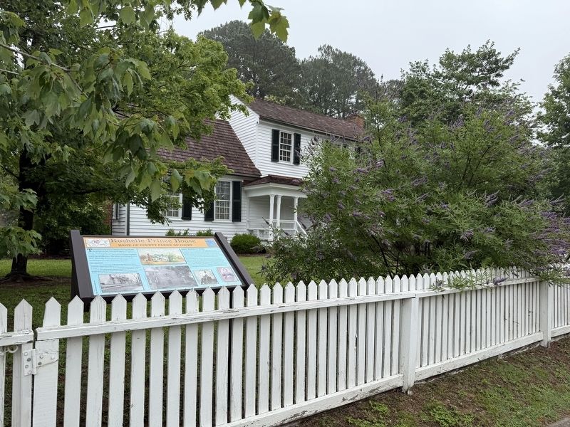 Rochelle-Prince House Marker image. Click for full size.