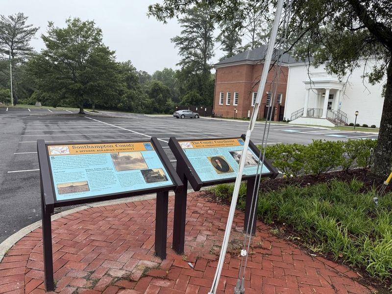 Southampton County Marker image. Click for full size.
