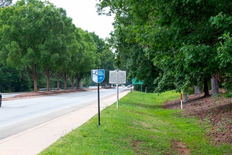 Clemson University Marker. Click for full size. Clemson University Marker image. Click for full size.