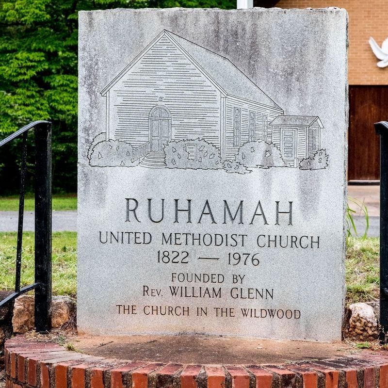 Ruhamah United Methodist Church, 1822 1976. Click for full size. Ruhamah United Methodist Church, 1822 1976 image. Click for full size.