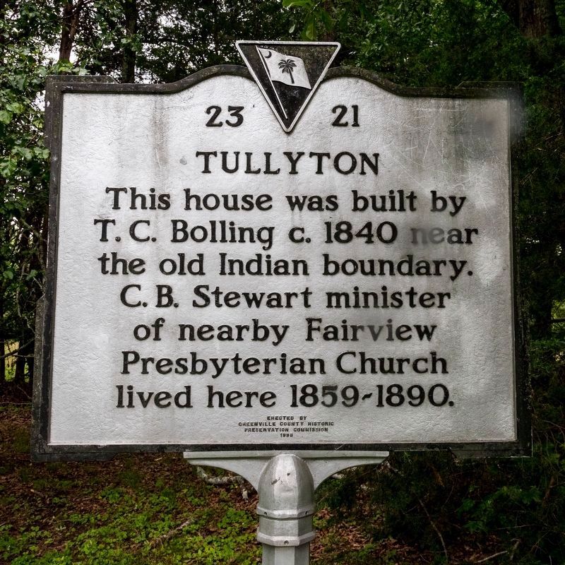 Tullyton Marker image. Click for full size.