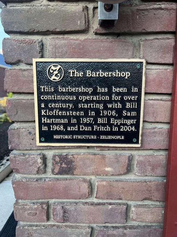 The Barbershop Marker image. Click for full size.