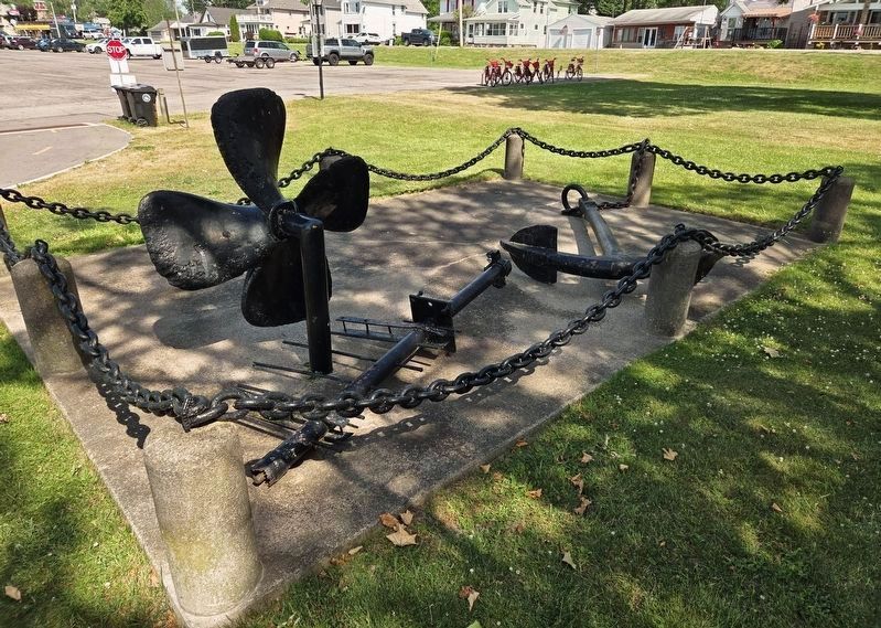 Maritime Relics on Display Nearby image. Click for full size.