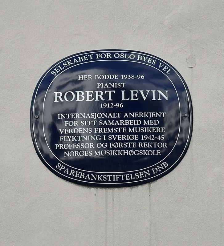 Robert Levin Marker. Click for full size. Robert Levin Marker image. Click for full size.