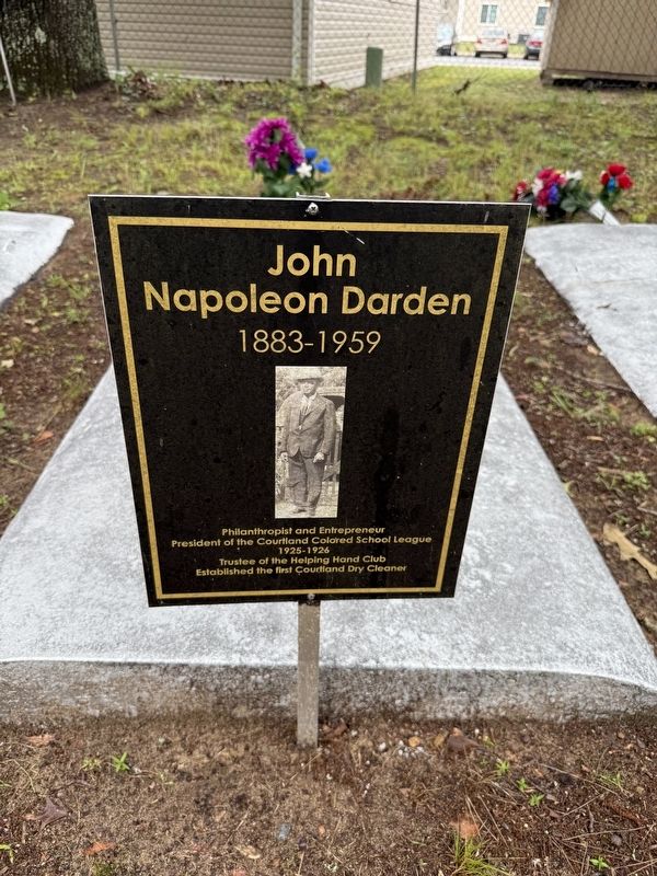 John Napoleon Darden Marker image. Click for full size.