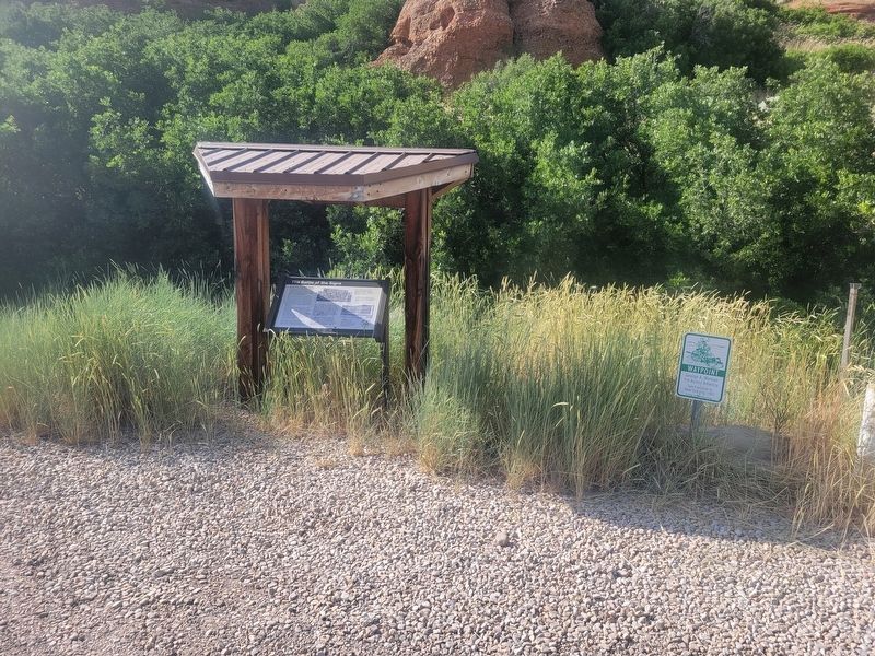 The Battle of the Signs Marker. Click for full size. The Battle of the Signs Marker image. Click for full size.