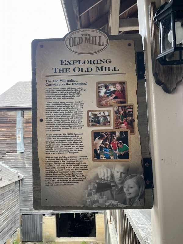 Exploring The Old Mill Marker image. Click for full size.
