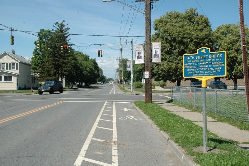 14th Street Bridge Marker. Click for full size. 14th Street Bridge Marker image. Click for full size.