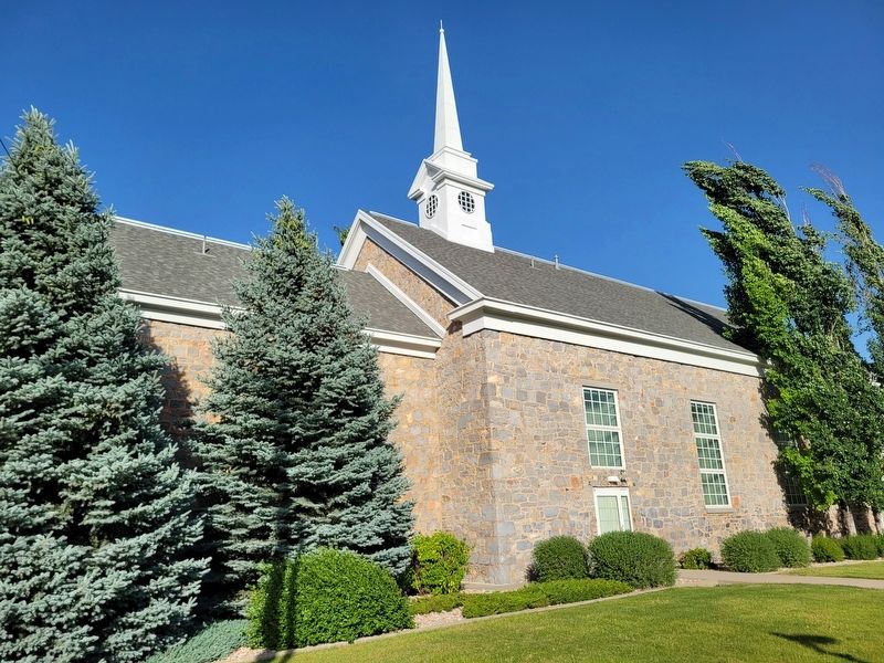 Morgan Stake Tabernacle Building. Click for full size. Morgan Stake Tabernacle Building image. Click for full size.