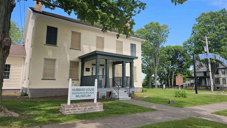 The Hubbard House Underground Railroad Museum. Click for full size. The Hubbard House Underground Railroad Museum image. Click for full size.