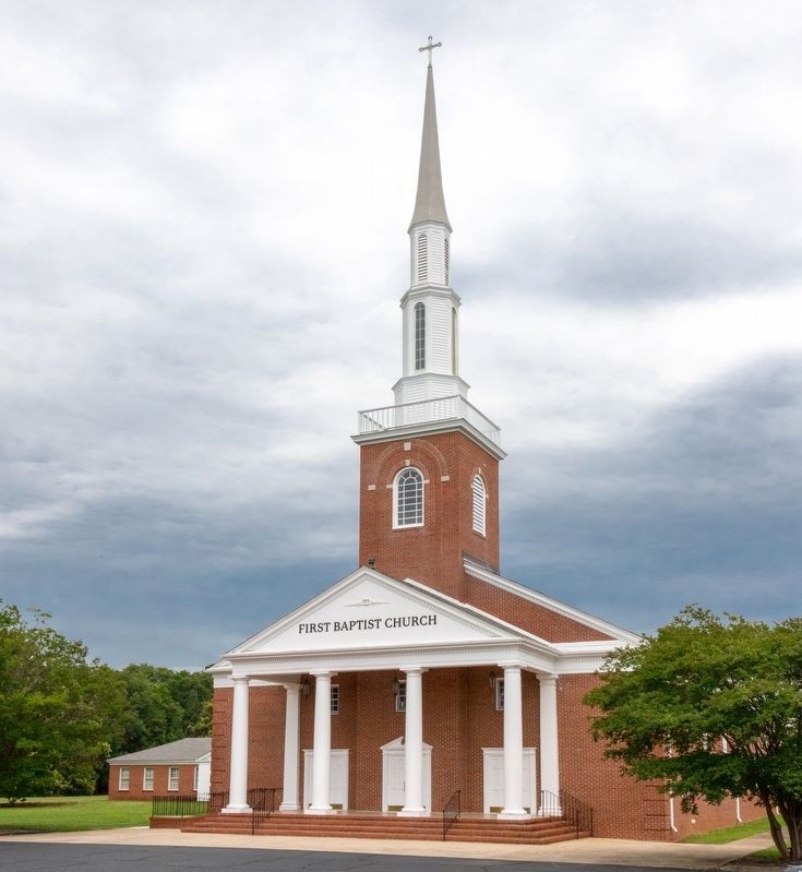 First Baptist Church, Woodruff SC image. Click for full size.