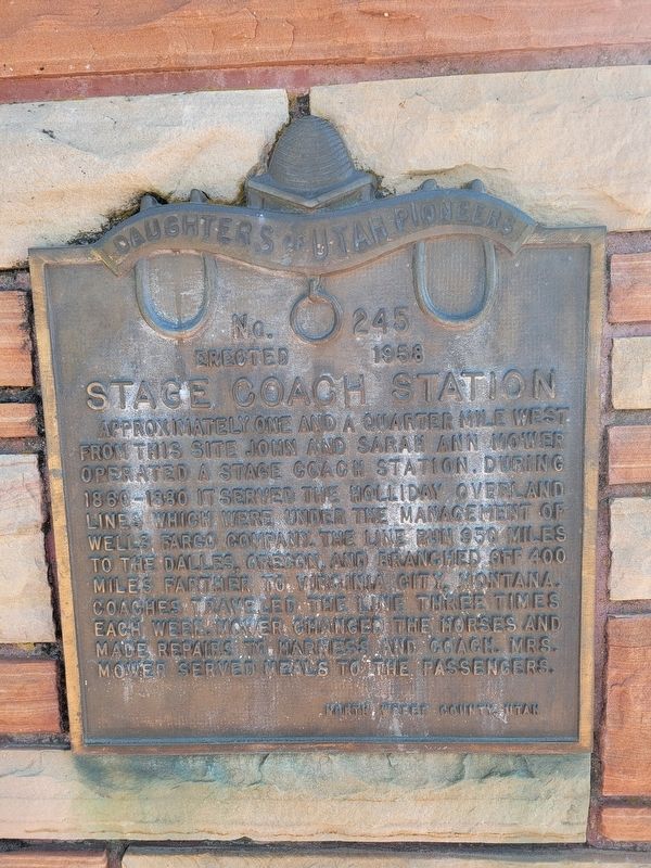 Stage Coach Station Marker image. Click for full size.