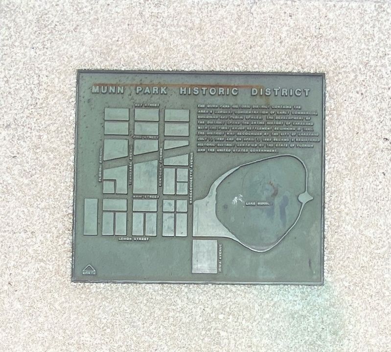 Minnesota Park Historic District Marker. Click for full size. Minnesota Park Historic District Marker image. Click for full size.