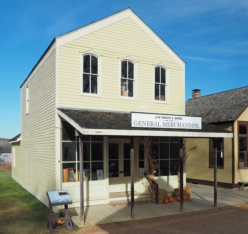 One-Stop Shop Marker and General Store at The Landing. Click for full size. One-Stop Shop Marker and General Store at The Landing image. Click for full size.