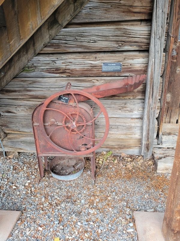 Corn Sheller Marker. Click for full size. Corn Sheller Marker image. Click for full size.
