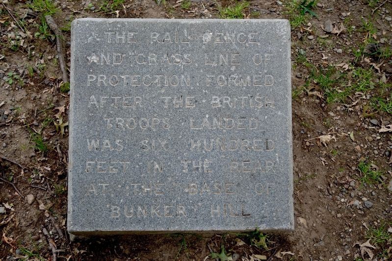 The Rail Fence and Grass Line Marker image. Click for full size.