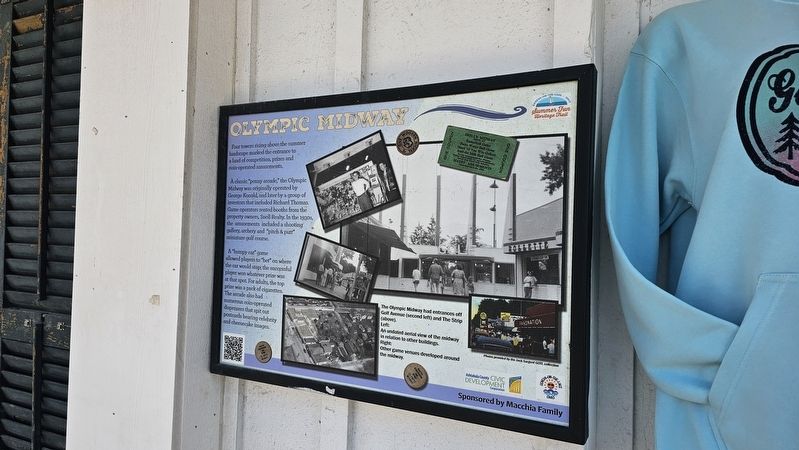 Olympic Midway Marker image. Click for full size.