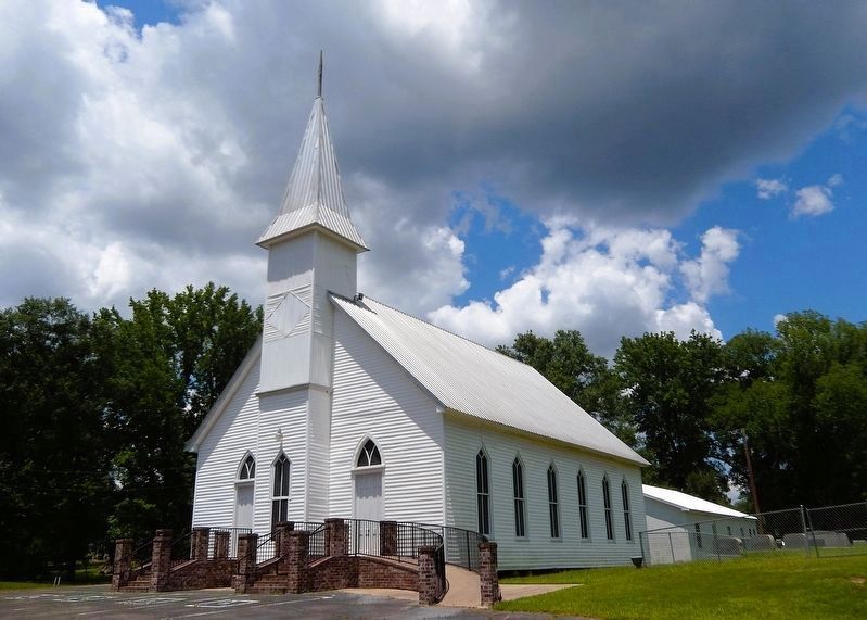 Old Silver Creek Baptist Church. Click for full size. Old Silver Creek Baptist Church image. Click for full size.