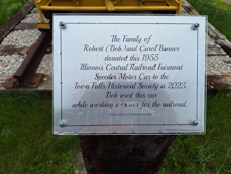 Railroad Car Marker. Click for full size. Railroad Car Marker image. Click for full size.