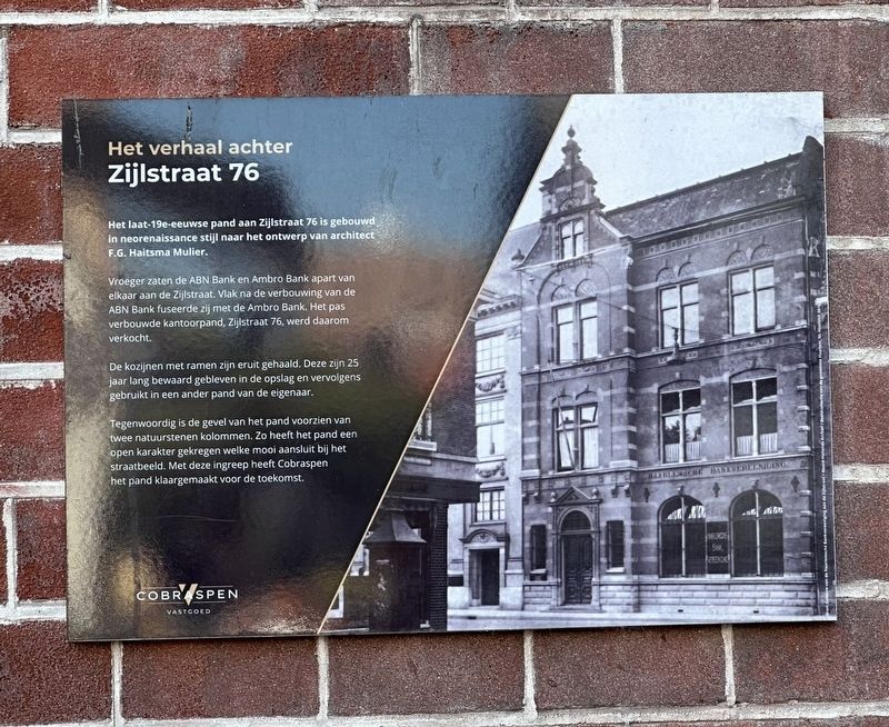 Zijlstraat 76 Marker image. Click for full size.