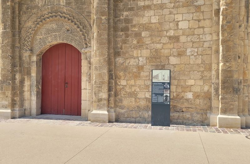 La salle de l'�chiquier / The Dukes of Normandy's Great Hall Marker image. Click for full size.