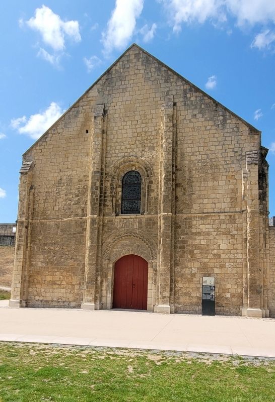 The front facade of the Dukes of Normandy's Great Hall image. Click for full size.