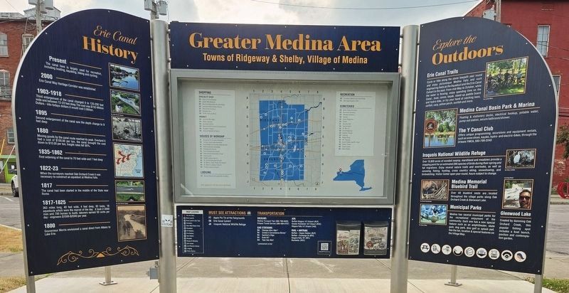 Greater Medina Area Marker image. Click for full size.