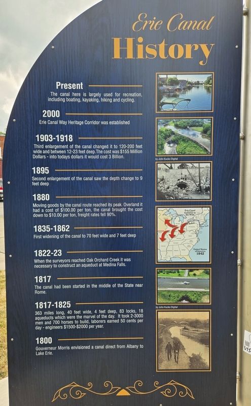Erie Canal History image. Click for full size.