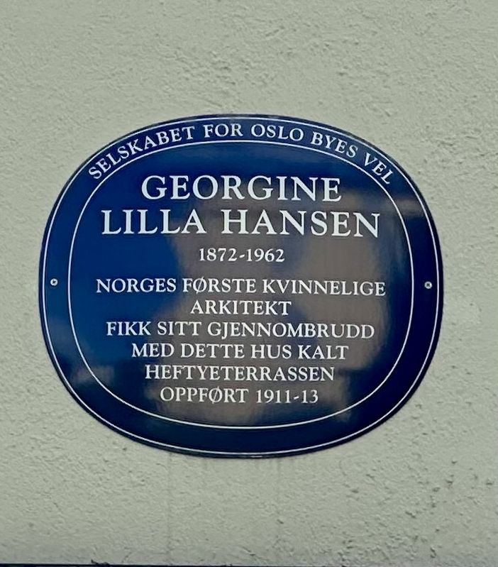 Georgine Lilla Hansen Marker. Click for full size. Georgine Lilla Hansen Marker image. Click for full size.