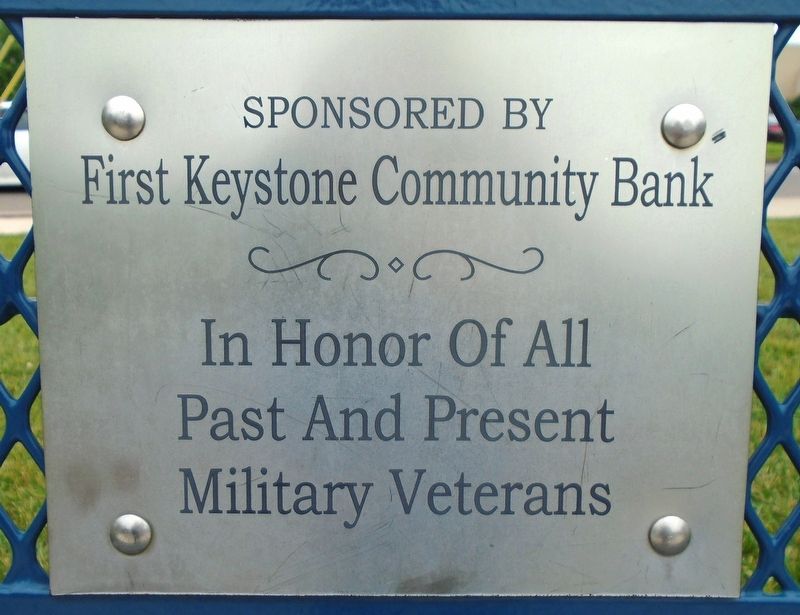 Veterans Memorial Marker. Click for full size. Veterans Memorial Marker image. Click for full size.